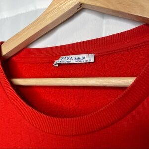 Zara Trafaluc Womens Pullover Crop Top Sweater